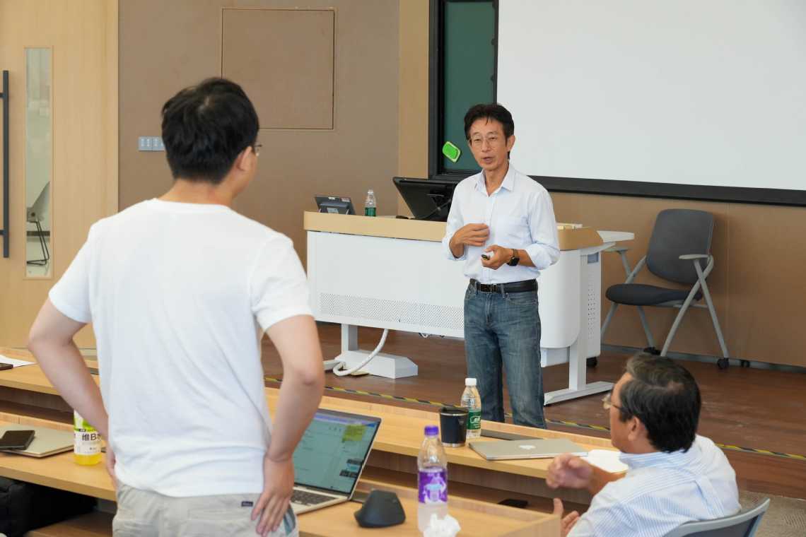 从实验室到职场,周明院士主讲东方理工博士研究生“开学第一课”相关图片
